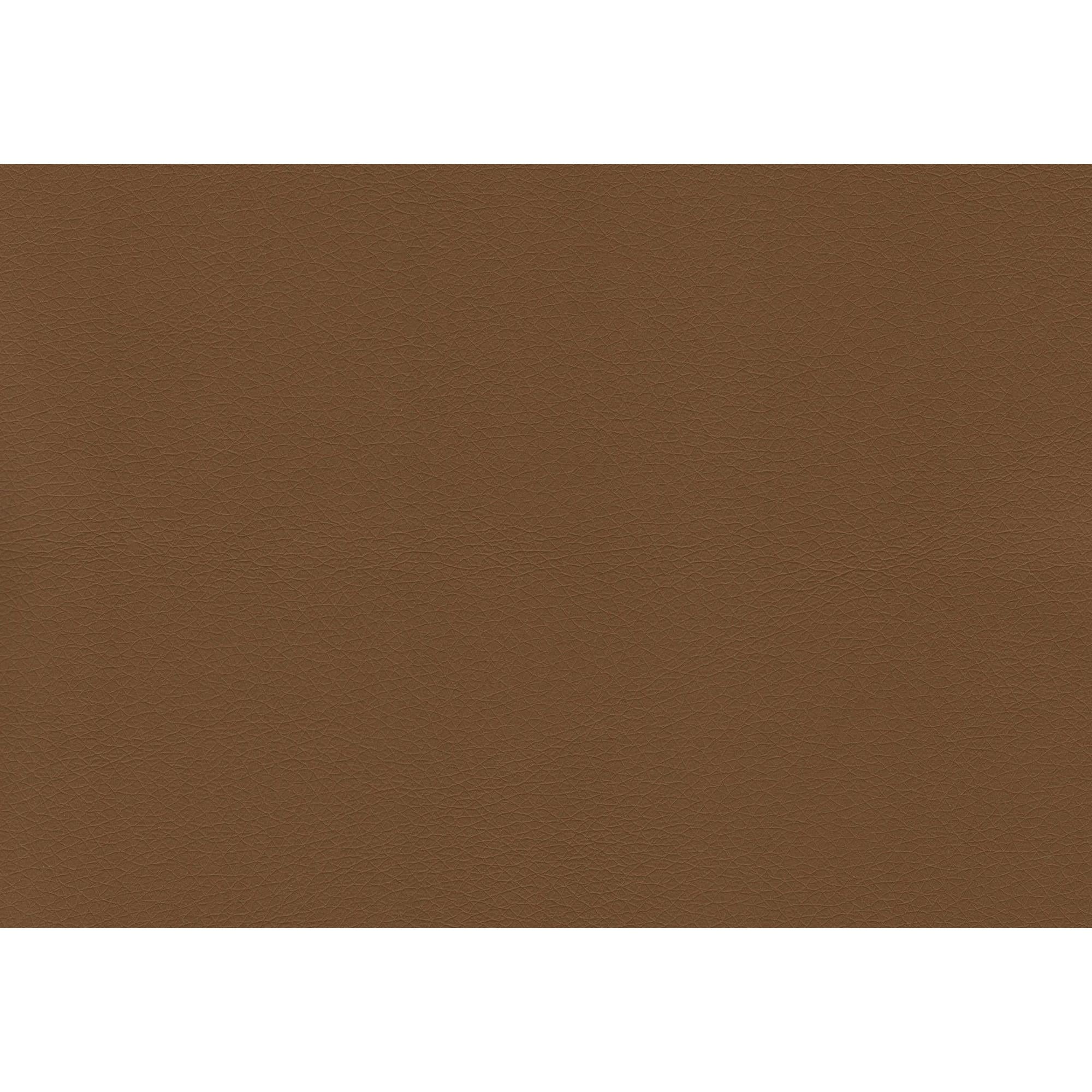 I 1275 - Chaise, 39 Pouces De Hauteur, Ensemble De 2, Coté, Rembourré, Salle À Manger, Cuisine, Aspect Cuir Cognac, Métal Noir, Contemporain - Simple Boutique