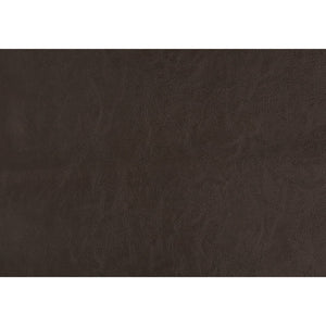 I 1304 - Chaise, Lot De 2, Côté, Rembourré, Cuisine, Salle À Manger, Aspect Cuir Marron, Pieds Bois Marron, Transitionnel - Simple Boutique