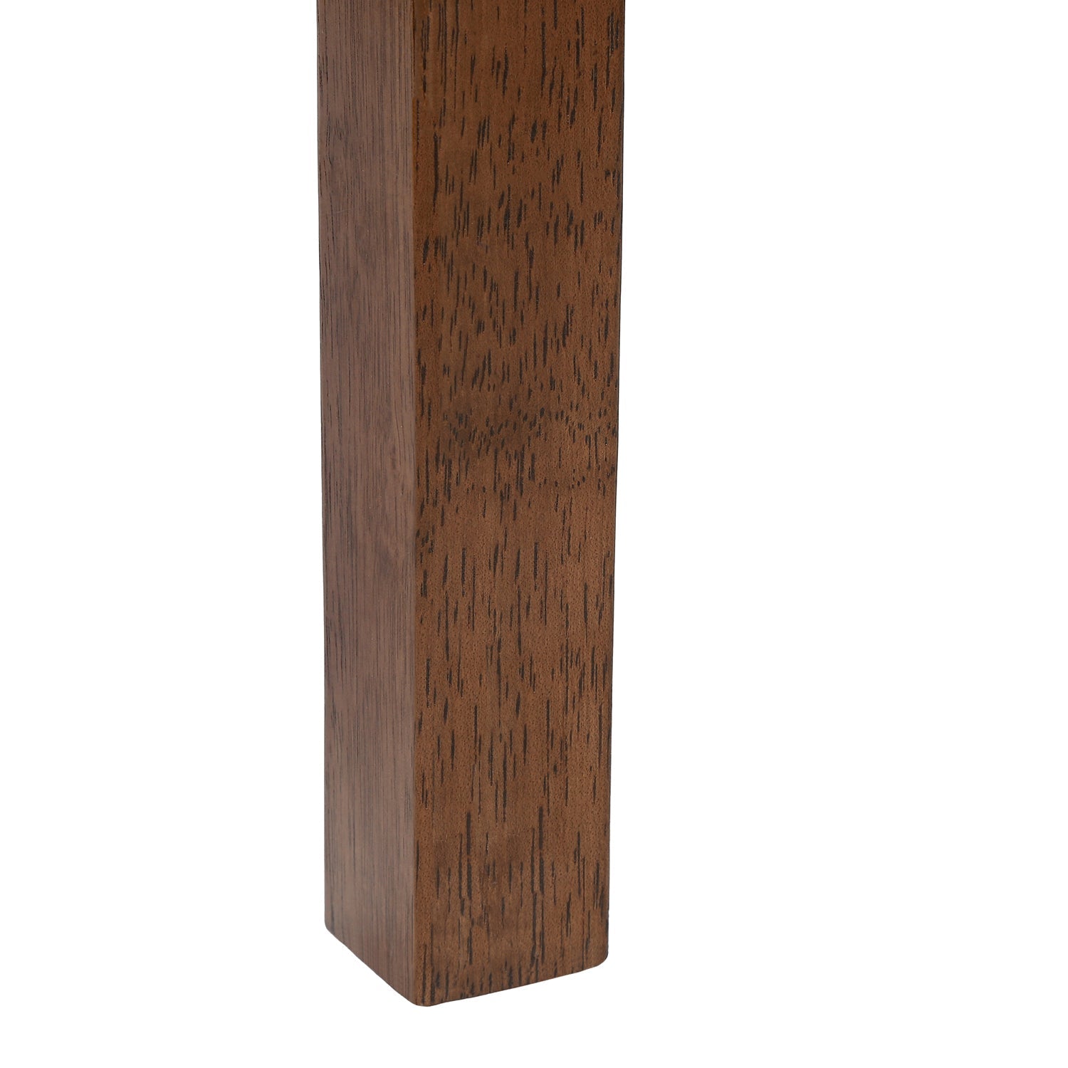 I 1311 - Chaise, Lot De 2, Côté, Rembourré, Cuisine, Salle À Manger, Tissu Marron, Cadre En Bois De Noyer, Transitionnel - Simple Boutique