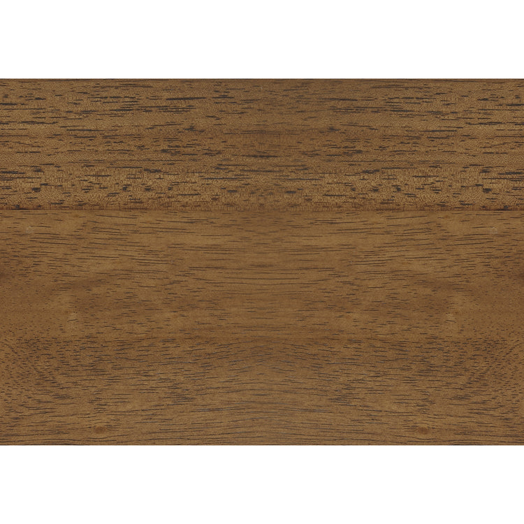 I 1313 - Chaise, Lot De 2, Côté, Rembourré, Cuisine, Salle À Manger, Tissu Marron, Pieds En Bois De Noyer, Transitionnel - Simple Boutique
