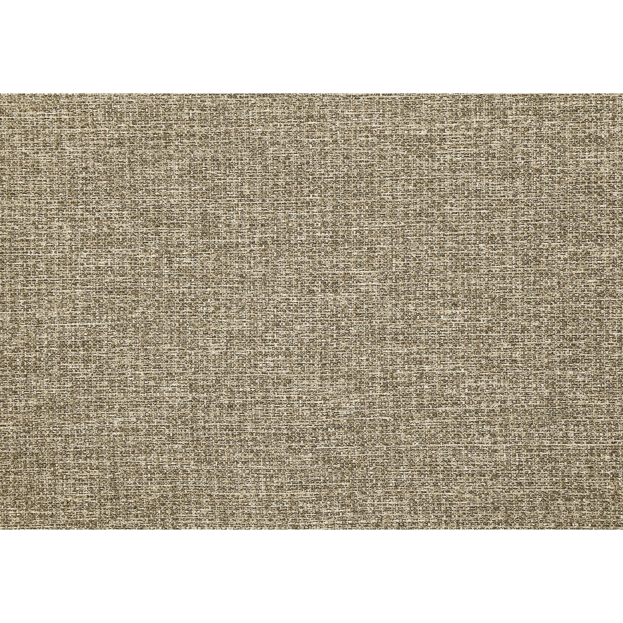 I 1379 - Banc, 44'' Rectangulaire, Salle À Manger, Entrée, Cuisine, Couloir, Rembourré, Bois, Tissu Marron, Bois Massif Gris, Transitionnel - Simple Boutique