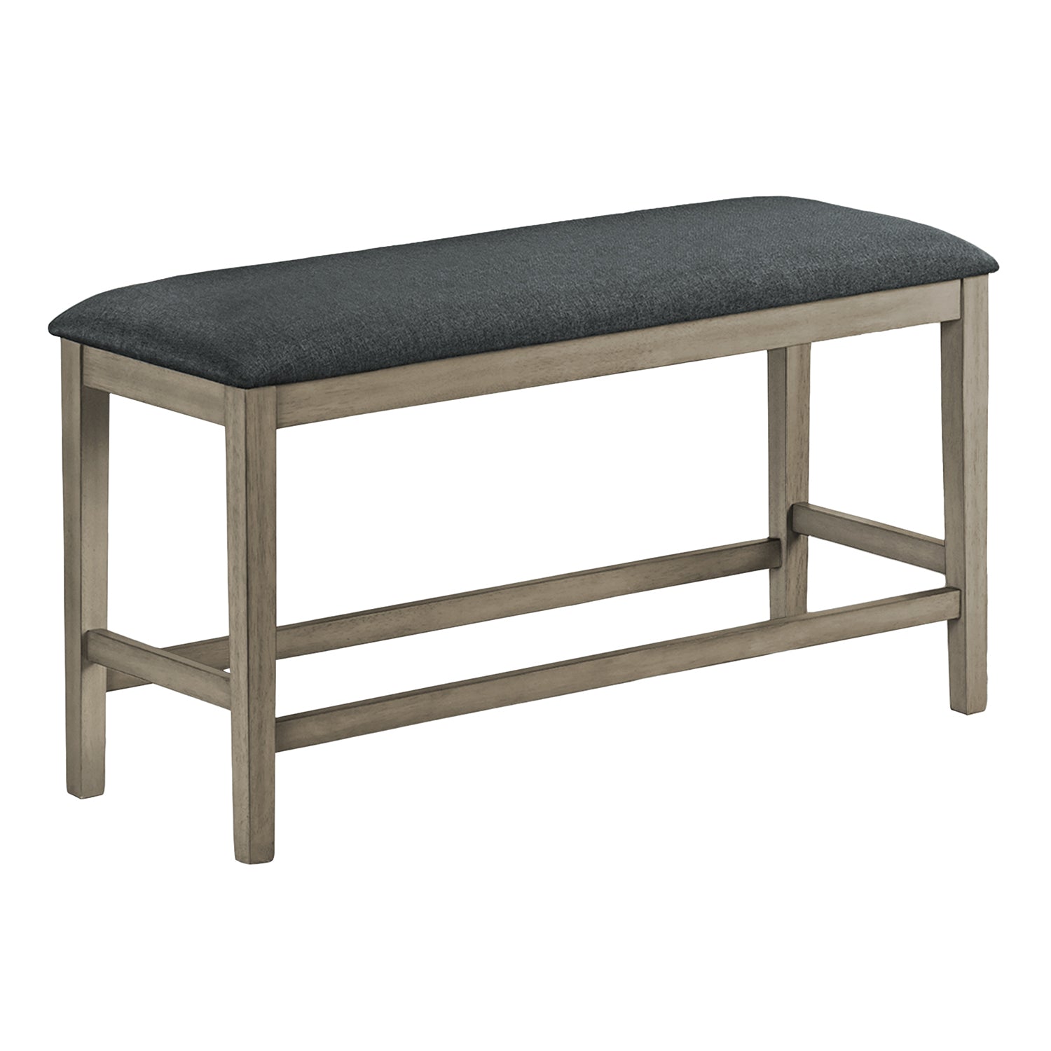 I 1383 - Banc, 42" Rectangulaire, Salle À Manger, Cuisine, Rembourré, Bois, Transitionnel - Simple Boutique
