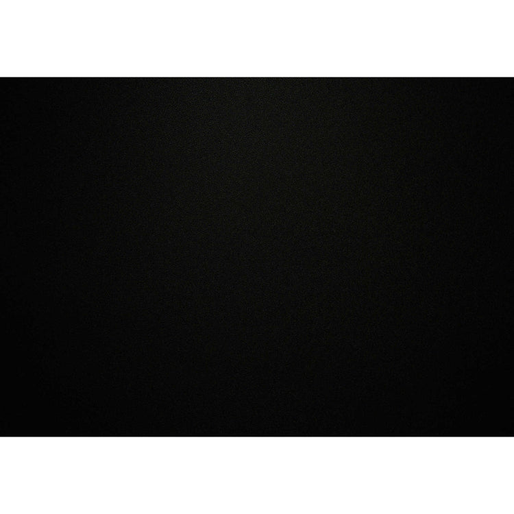 I 2250 - Table D'appoint, Console, Entrée, Étroit, Sofa, Salon, Chambre À Coucher, Laminé Noir, Métal Noir, Contemporain, Moderne - Simple Boutique