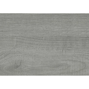 I 2251 - Table D'appoint, Console, Entrée, Étroit, Sofa, Salon, Chambre À Coucher, Stratifié Gris, Métal Noir, Contemporain, Moderne - Simple Boutique