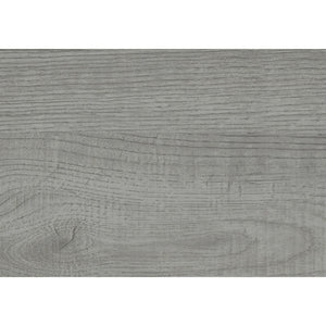 I 3201 - Table D'appoint, 24''H, 2 Niveaux, Bout, Table D'appoint, Table De Nuit, Lampe, Tiroir De Rangement, Stratifié Gris, Métal Noir, Contemporain - Simple Boutique
