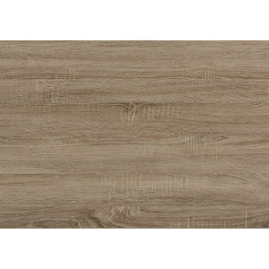 I 3806 - Table De Salon, 42" L, Rectangulaire, Cocktail, Taupe Foncé, Métal Noir, Contemporain, Moderne - Simple Boutique