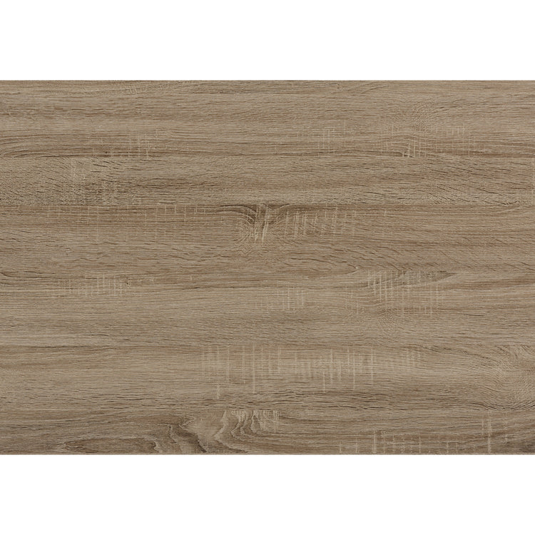 I 3806 - Table De Salon, 42" L, Rectangulaire, Cocktail, Taupe Foncé, Métal Noir, Contemporain, Moderne - Simple Boutique
