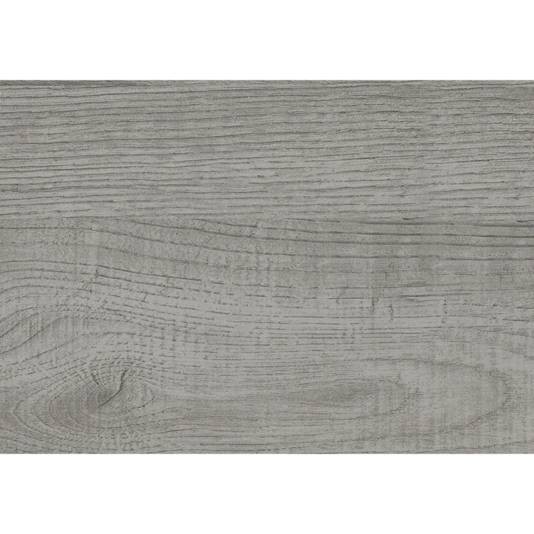 I 3828 - Table D'appoint, 22'' H, Table D'appoint, Bout, Petit, Table De Nuit, Carré, Chambre À Coucher, Salon, Stratifié Gris, Métal Noir, Contemporain, Moderne - Simple Boutique