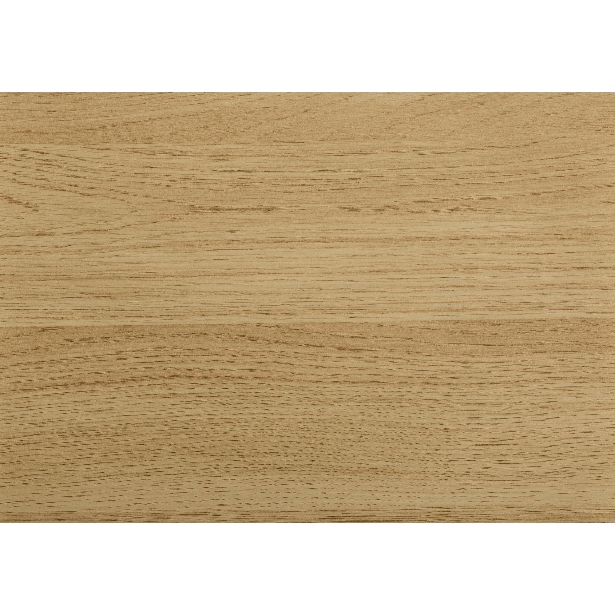 I 3842 - Table D'appoint, 2 Niveaux, Bout, Table De Nuit, Table D'appoint, Tiroir De Rangement, Chambre À Coucher, Salon, Stratifié Naturel, Transitionnel - Simple Boutique
