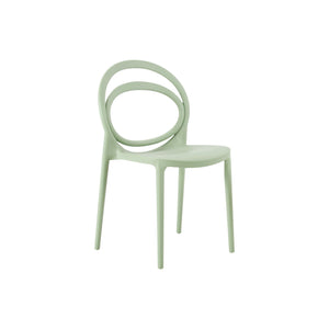 I 4008 - Chaise D'exterieur, 32''H, Chaise De Salle À Manger Empilable, Chaises De Patio, , Contemporain, Moderne - Simple Boutique