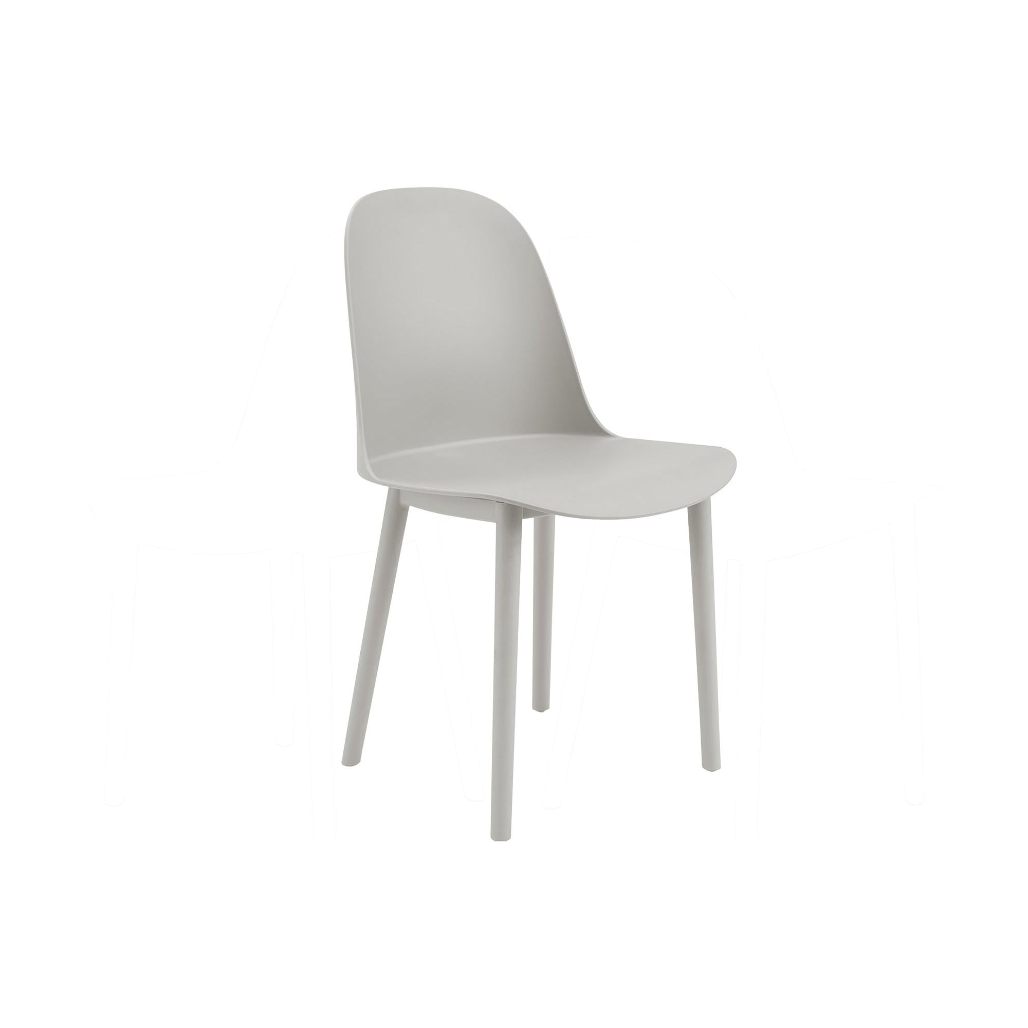 I 4011 - Chaise D'exterieur, 33''H, Chaises De Patio, , Gris Clair, Contemporain, Moderne - Simple Boutique