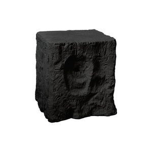 I 4112 - Table D'appoint, 25''H, Intérieur Ou Extérieur, Bout, Table De Nuit, Table D'appoint, Carré, Salon, Chambre À Coucher, Noir, Contemporain, Moderne - Simple Boutique
