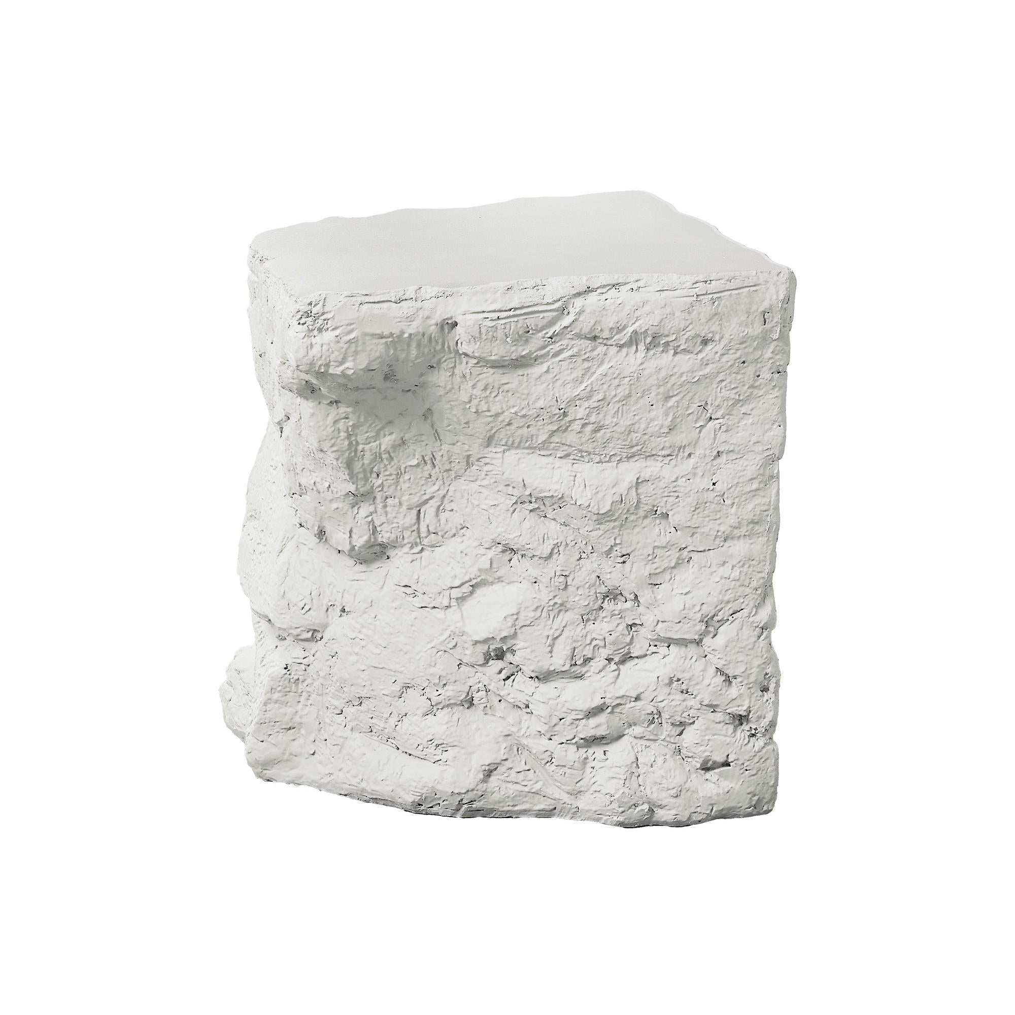 I 4116 - Table D'appoint, 25''H, Intérieur Ou Extérieur, Table D'appoint, Table De Nuit, Bout, Chambre À Coucher, Salon, Blanc, Contemporain, Moderne - Simple Boutique
