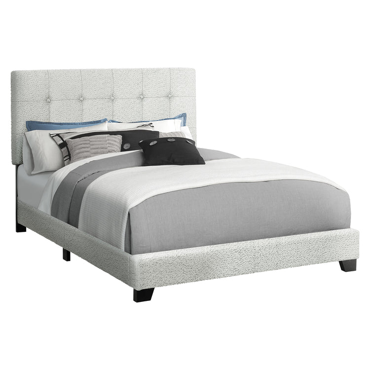 I 5801F - Lit, Taille Totale, Chambre À Coucher, Rembourré, Cadre Seulement, Transitionnel - Simple Boutique