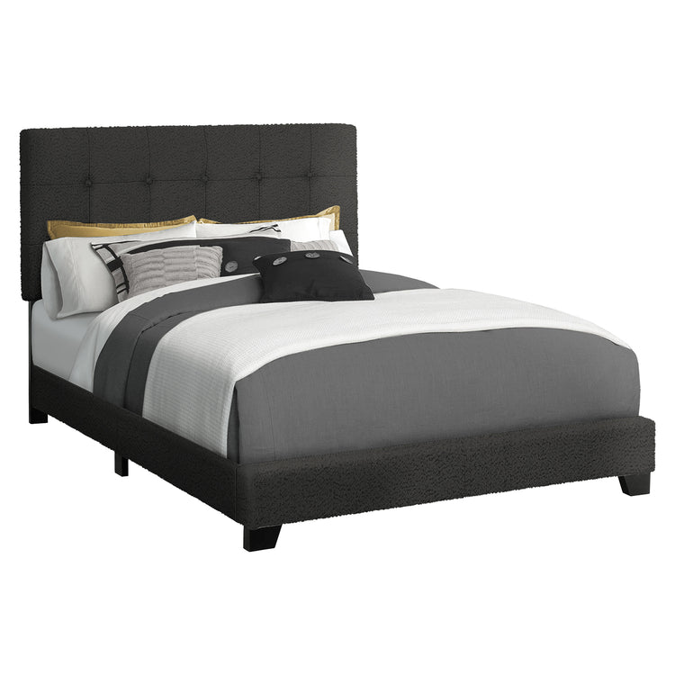 I 5805F - Lit, Taille Totale, Chambre À Coucher, Rembourré, Cadre Seulement, Transitionnel - Simple Boutique
