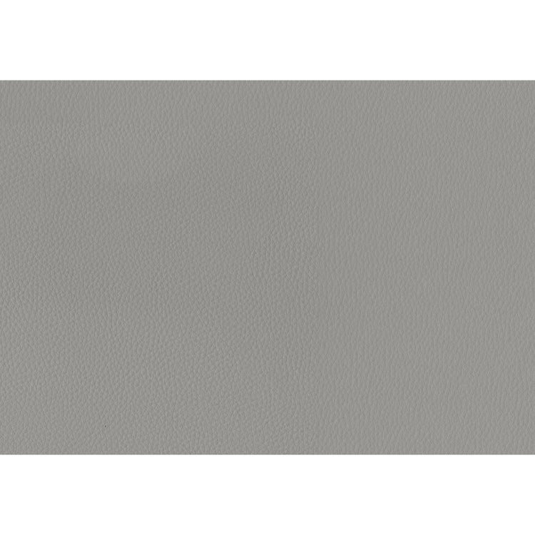 I 7251 - Chaise De Bureau, Hauteur Réglable, Accoudoir, Ergonomique, Pivotant, Bureau Informatique, Travail, Aspect Cuir Gris, Métal Chromé, Contemporain, Moderne - Simple Boutique