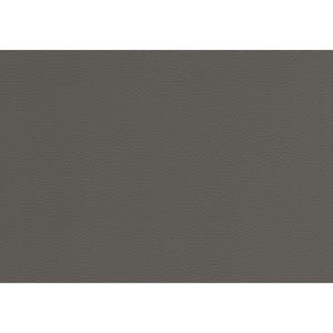 I 7274 - Chaise De Bureau, Hauteur Réglable, Accoudoir, Ergonomique, Pivotant, Bureau Informatique, Travail, Aspect Cuir Gris Foncé, Métal Chromé, Contemporain, Moderne - Simple Boutique