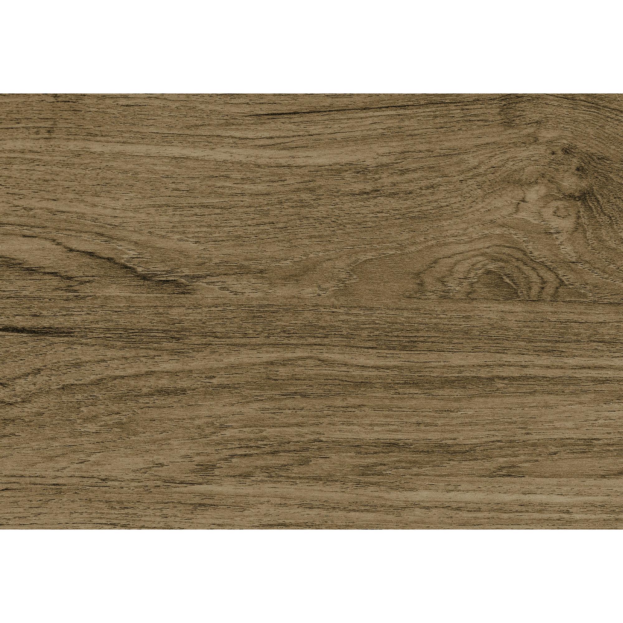 I 7805P - Ens De Tables, Ensemble De 3 Pièces, Café, Bout, Salon, Stratifié Taupe Foncé, Métal Noir, Contemporain, Moderne - Simple Boutique