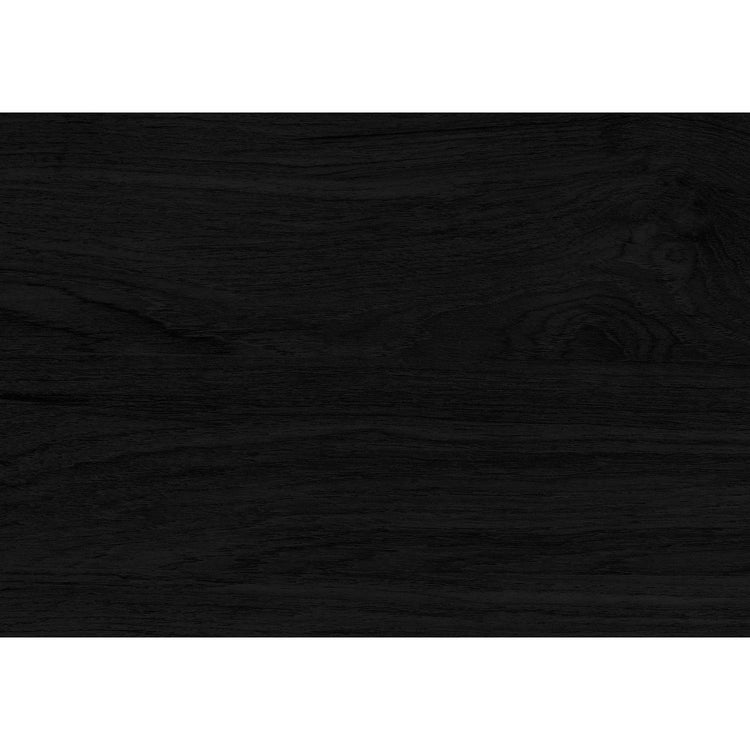 I 7807P - Ens De Tables, Ensemble De 3 Pièces, Café, Bout, Salon, Laminé Chêne Noir, Métal Noir, Contemporain, Moderne - Simple Boutique