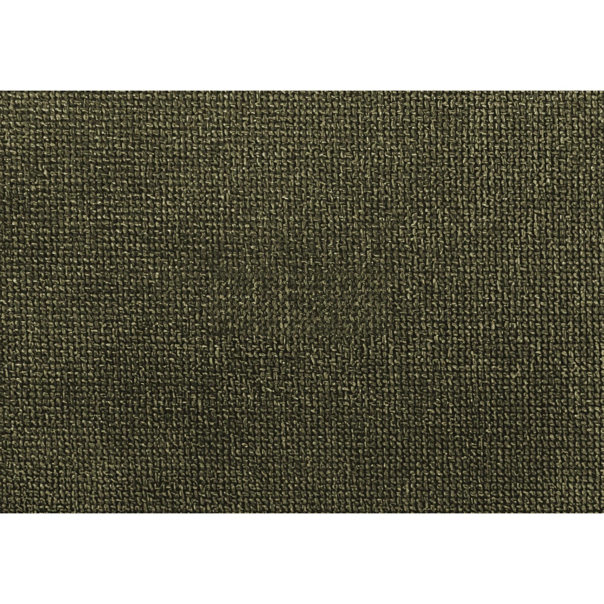 I 8001 - Chaise D'appoint, 33''H, Rembourré, Salon, Tissu Vert Foncé, Pieds En Métal Noyer, Contemporain, Moderne - Simple Boutique
