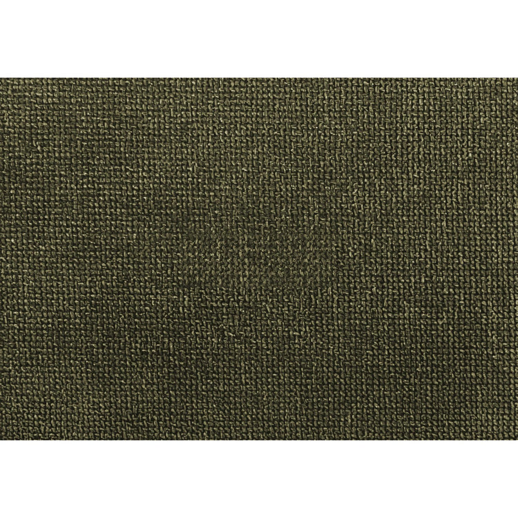 I 8001 - Chaise D'appoint, 33''H, Rembourré, Salon, Tissu Vert Foncé, Pieds En Métal Noyer, Contemporain, Moderne - Simple Boutique