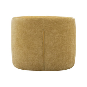 I 8022 - Chaise D'appoint, 29''H, Rembourré, Tissu Doré, Contemporain, Moderne - Simple Boutique