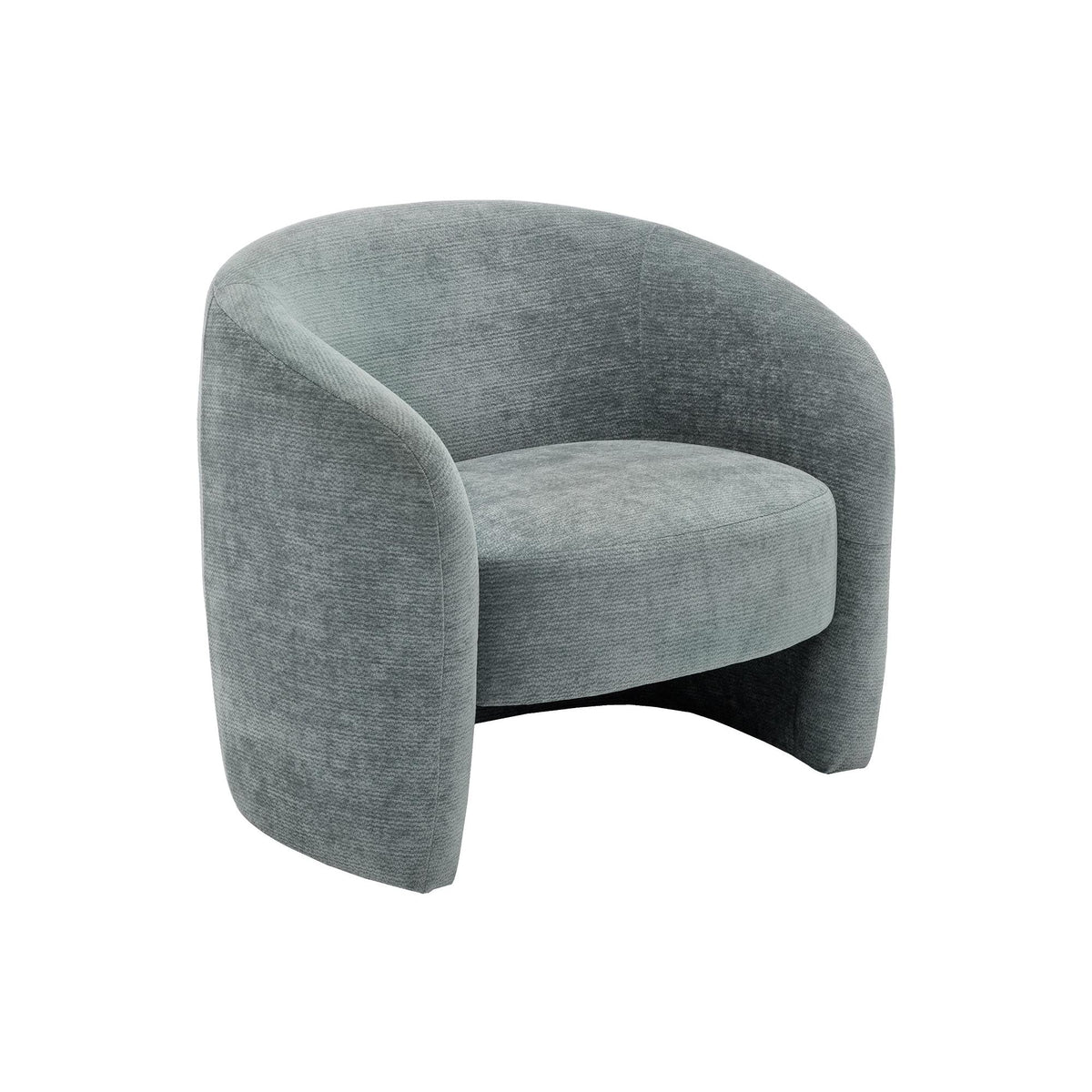 I 8023 - Chaise D'appoint, 29''H, Rembourré, Tissu Teal, Contemporain, Moderne - Simple Boutique