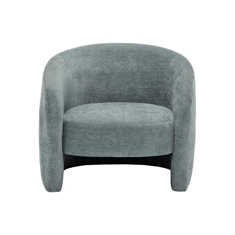 I 8023 - Chaise D'appoint, 29''H, Rembourré, Tissu Teal, Contemporain, Moderne - Simple Boutique