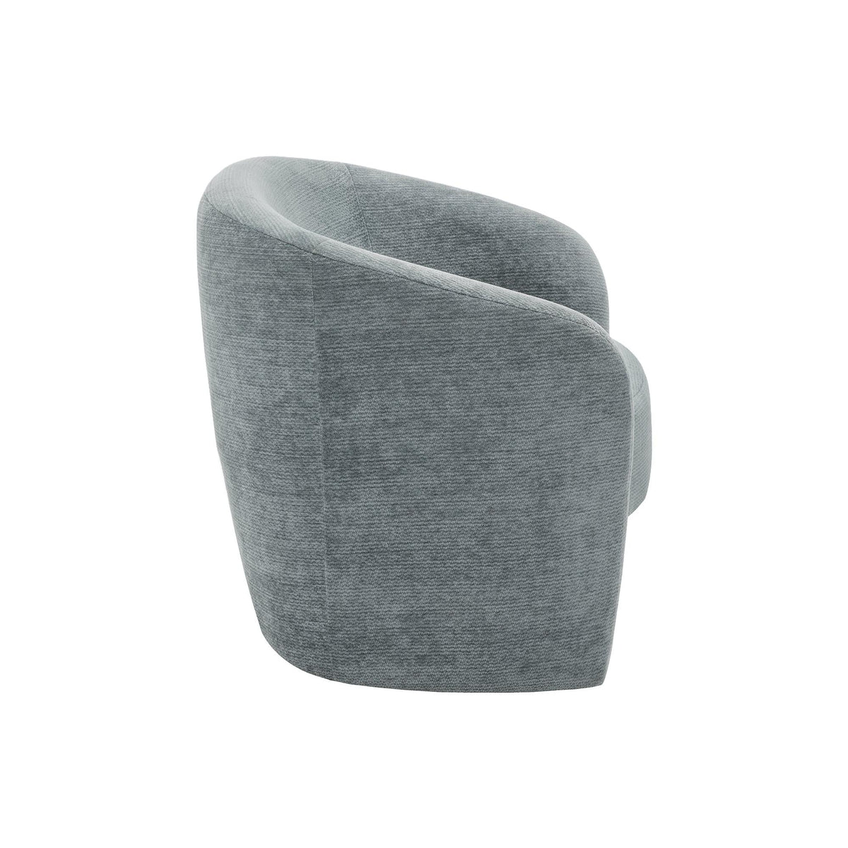 I 8023 - Chaise D'appoint, 29''H, Rembourré, Tissu Teal, Contemporain, Moderne - Simple Boutique