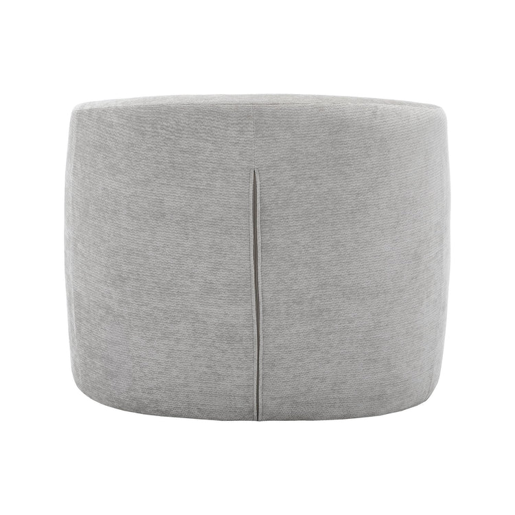 I 8024 - Chaise D'appoint, 29''H, Rembourré, Tissu Gris Clair, Contemporain, Moderne - Simple Boutique