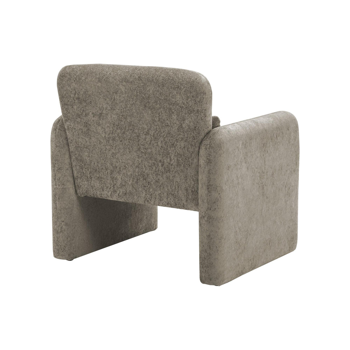 I 8027 - Chaise D'appoint, 31''H, Rembourré, Tissu Gris Clair, Contemporain, Moderne - Simple Boutique