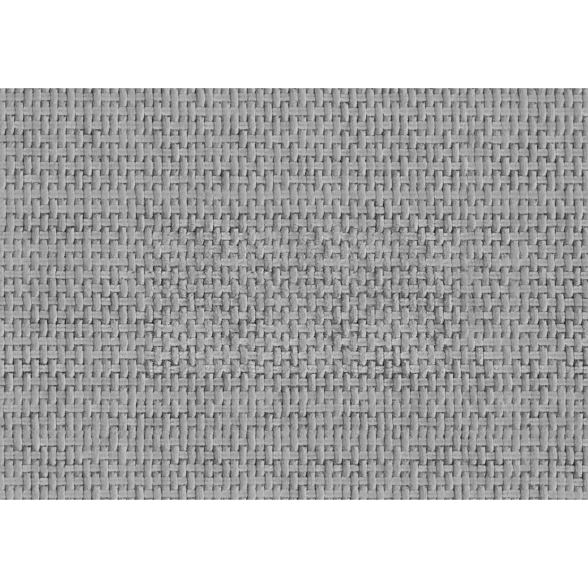 I 8042 - Chaise D'appoint, 29''H, Rembourré, Salon, Chambre À Coucher, Tissu Gris Clair, Contemporain, Moderne - Simple Boutique