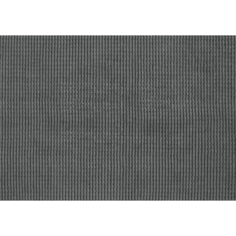I 8063 - Chaise D'appoint, 29''H, Rembourré, Salon, Chambre À Coucher, Tissu Gris Foncé, Patte Noir, Contemporain, Moderne - Simple Boutique