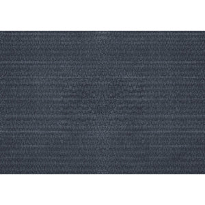 I 8082 - Chaise D'appoint, 33''H, Rembourré, Salon, Chambre À Coucher, Tissu Bleu, Pieds En Métal Noir, Contemporain, Moderne - Simple Boutique