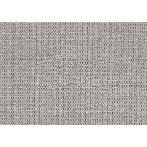 I 8085 - Chaise D'appoint, 33''H, Rembourré, Salon, Chambre À Coucher, Tissu Gris Clair, Pieds En Bois Massif De Noyer, Mid Century, Moderne - Simple Boutique