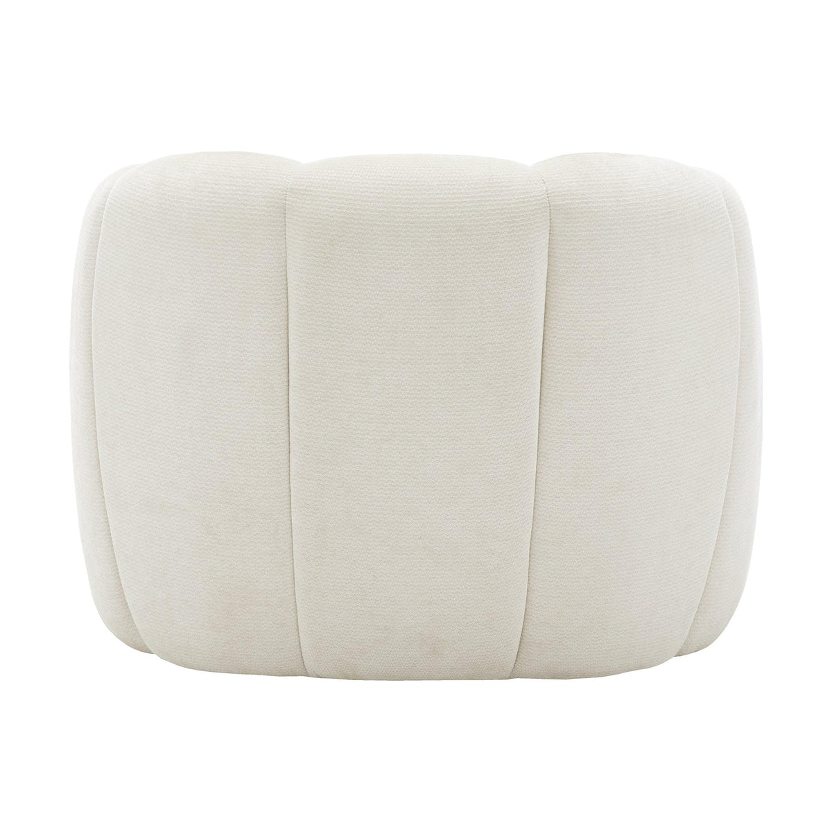 I 8110 - Chaise D'appoint, 29''H, Rembourré, Tissu Crème, Contemporain, Moderne - Simple Boutique