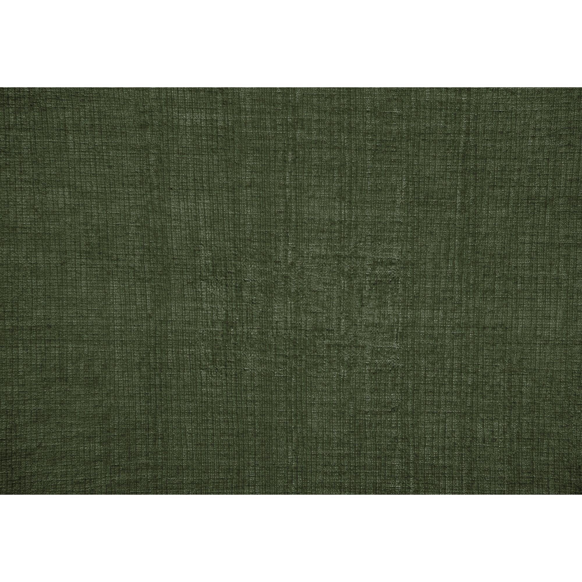 I 8332 - Chaise D'appoint, 34''H, Rembourré, Salon, Chambre À Coucher, Tissu Vert, Bois Massif Noyer Brun, Moderne, Mid Century - Simple Boutique