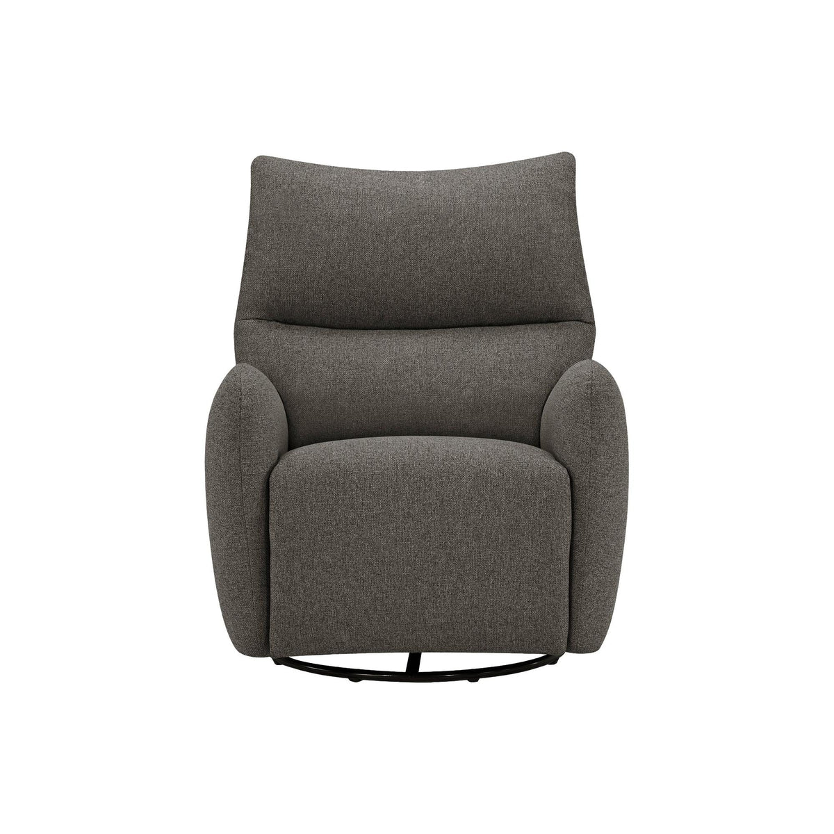 I 8406 - Fauteuil Inclinable, 32'' De Large, À Glissement, Fauteuil Inclinable Électrique, Pivoter, Port Usb Inclus, Rembourré, Tissu Gris Foncé - Simple Boutique