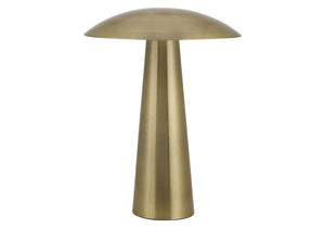 I 9402 - Luminaire, 12''H, Led, Lampe De Table, Métal D'or, Contemporain - Simple Boutique
