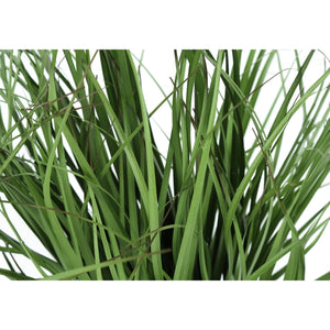 I 9575 - Plante Artificielle, 23" De Haut, Gazon, Intérieur, Faux, Faux, Tableau, Verdure, Mis En Pot, Vraie Touche, Décoratif, Herbe Verte, Pot Noir - Simple Boutique