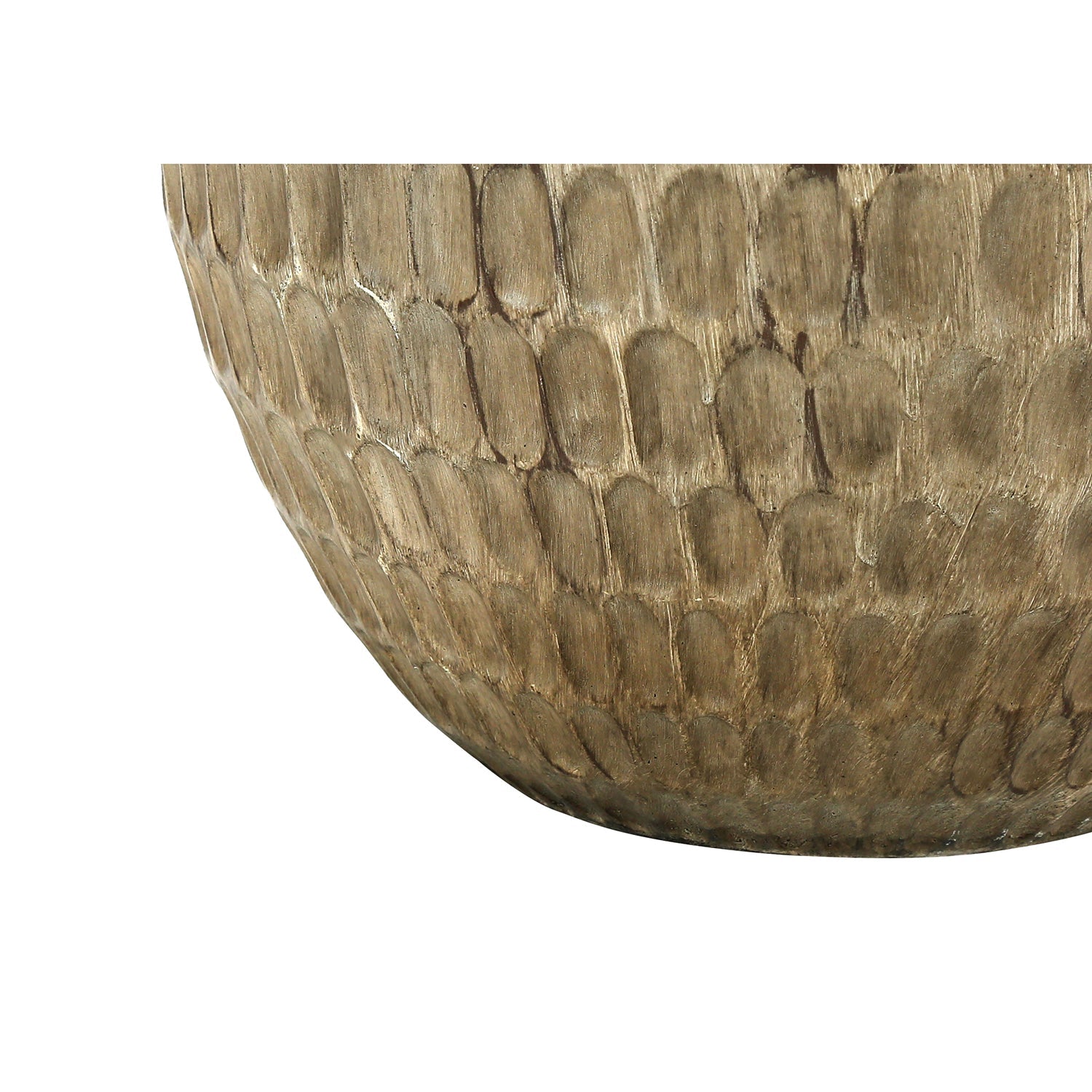 I 9606 - Luminaire, 25"H, Lampe De Table, Abat-jour Noir, Pied En Résine Marron, Contemporain - Simple Boutique