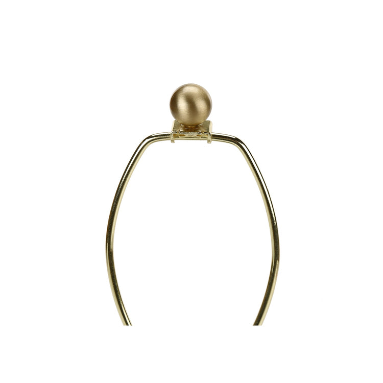 I 9610 - Luminaire, 26"H, Lampe De Table, Céramique Blanche, Abat-jour Ivoire / Crème, Transitionnel - Simple Boutique