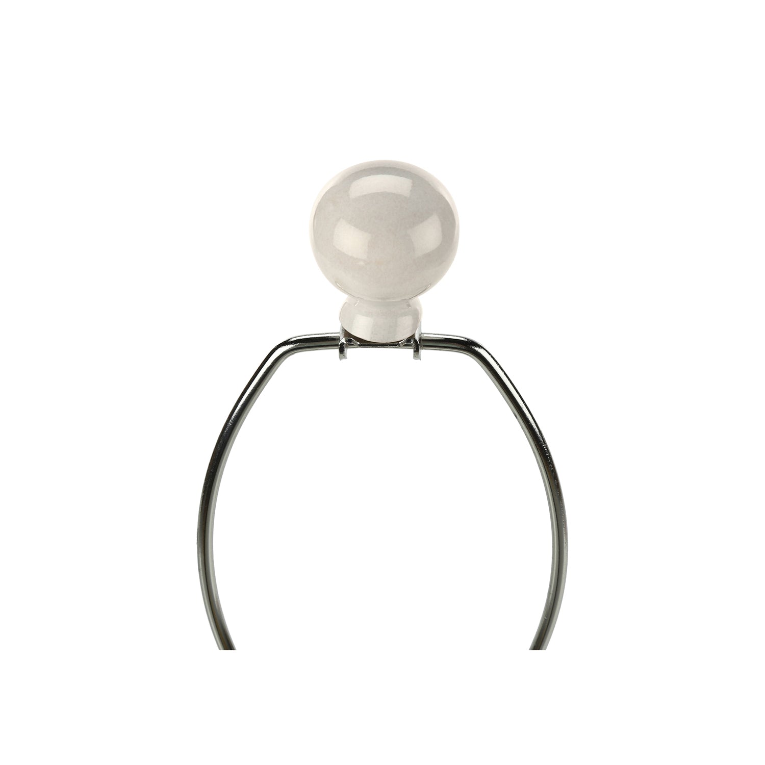 I 9613 - Luminaire, 33"H, Lampe De Table, Abat-jour Ivoire / Crème, Céramique Crème, Contemporain - Simple Boutique