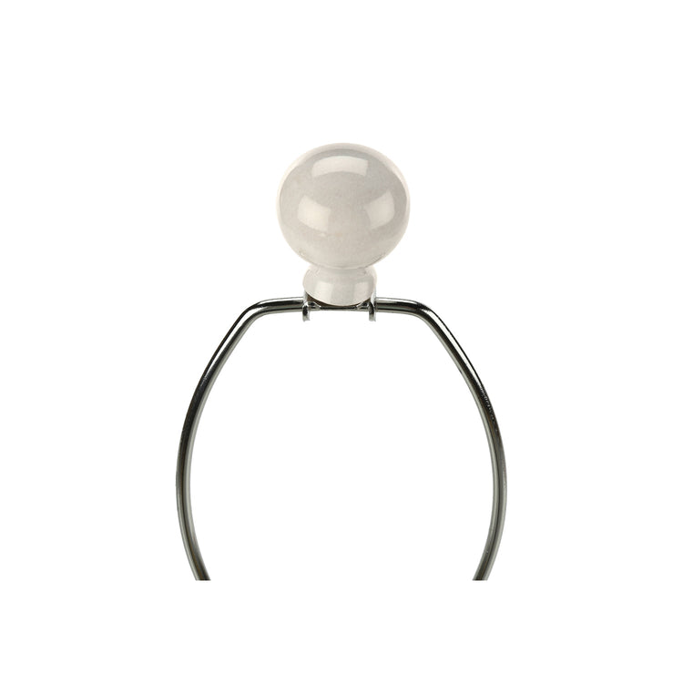 I 9613 - Luminaire, 33"H, Lampe De Table, Abat-jour Ivoire / Crème, Céramique Crème, Contemporain - Simple Boutique