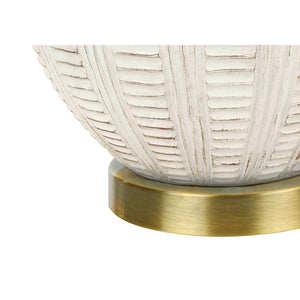 I 9617 - Luminaire, 21"H, Lampe De Table, Abat-jour Ivoire / Crème, Résine Couleur Crème, Transitionnel - Simple Boutique