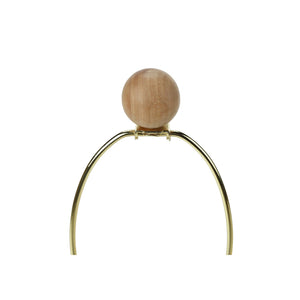 I 9628 - Luminaire, 22"H, Lampe De Table, Corde Marron, Abat-jour Beige, Transitionnel - Simple Boutique