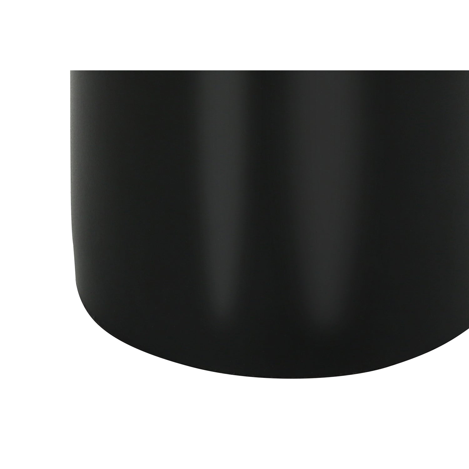 I 9629 - Luminaire, 25"H, Lampe De Table, Béton Noir, Abat-Jour Noir, Contemporain - Simple Boutique
