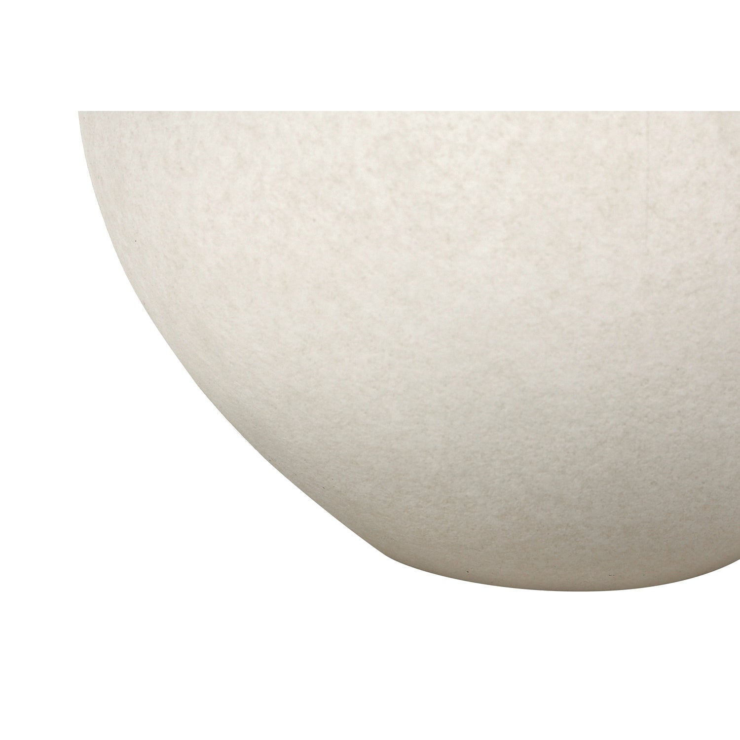 I 9631 - Luminaire, 16"H, Lampe De Table, Abat-Jour Crème, Céramique Crème, Contemporain - Simple Boutique