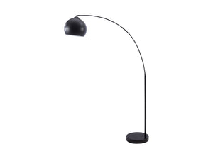 I 9634 - Luminaire, 74''H, Lampadaire, Métal Noir, Contemporain - Simple Boutique