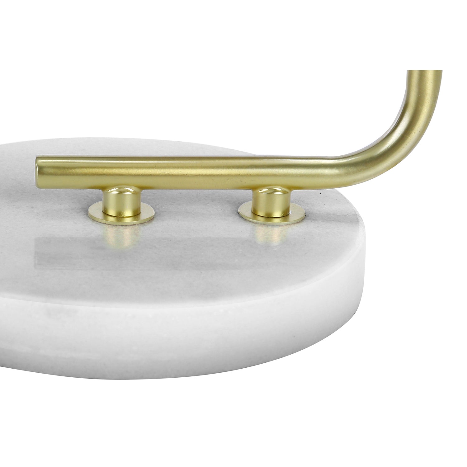 I 9636 - Luminaire, 20"H, Lampe De Table, Céramique Blanche, Abat-jour Ivoire / Crème, Contemporain - Simple Boutique